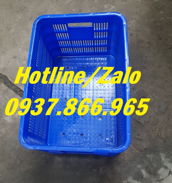 sọt nhựa rỗng đáy đặc, khay nhựa chứa thực phẩm, sọt nhựa đáy đặc