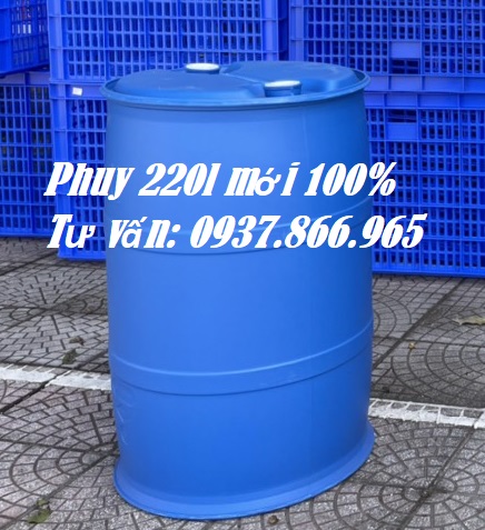 Phuy cũ, phuy nhựa, phuy nắp kín cũ, phuy làm bè, phuy làm nhà nổi