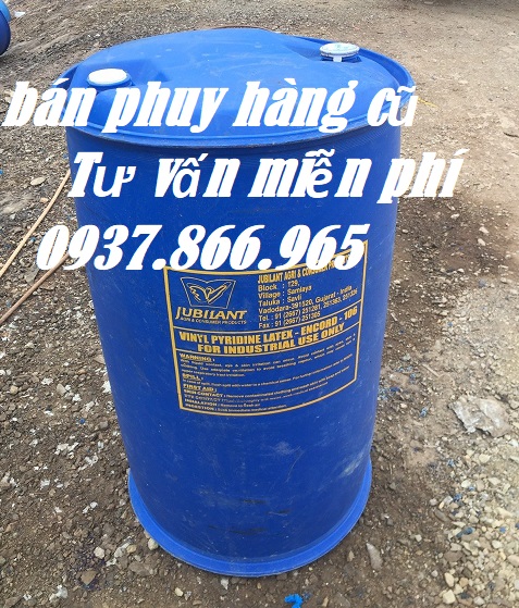 Phuy cũ, phuy nhựa, phuy nắp kín cũ, phuy làm bè, phuy làm nhà nổi