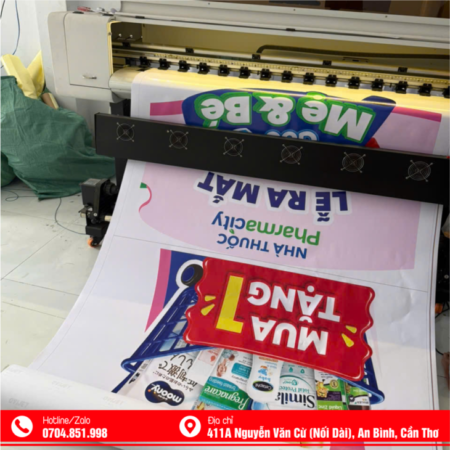 THI CÔNG POSM BACKDROP SỰ KIỆN CẦN THƠ