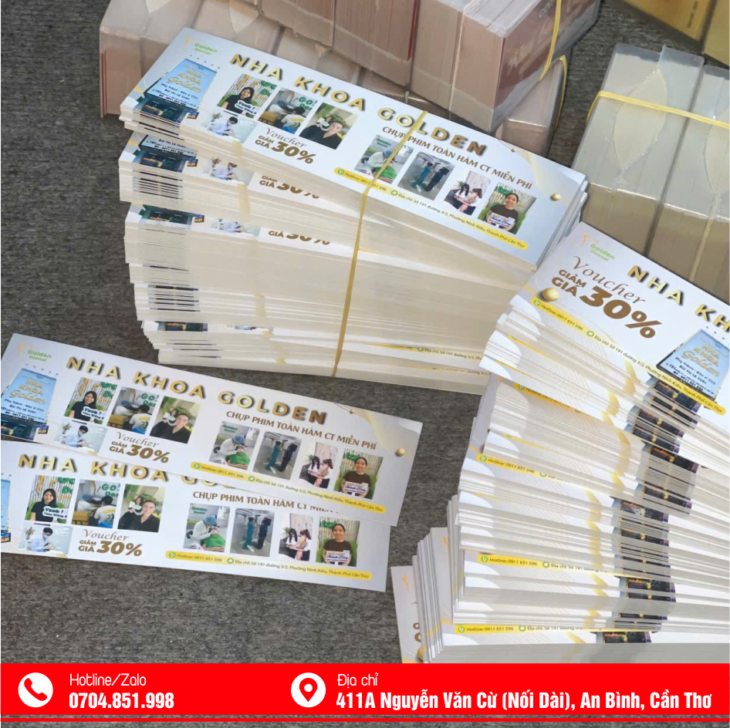 IN VOUCHER DANH THIẾP TẠI CẦN THƠ