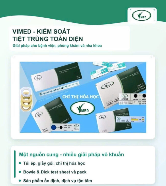 Giải pháp kiểm soát tiệt trùng toàn diện