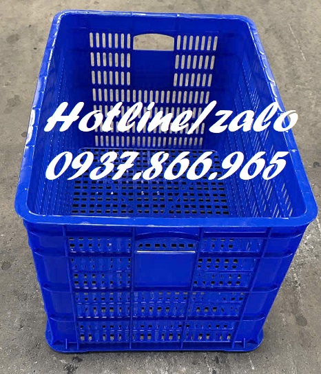 Sọt nhựa nguyên sinh cao 36, sọt cao 36, sọt nhựa dùng trong kho lạnh
