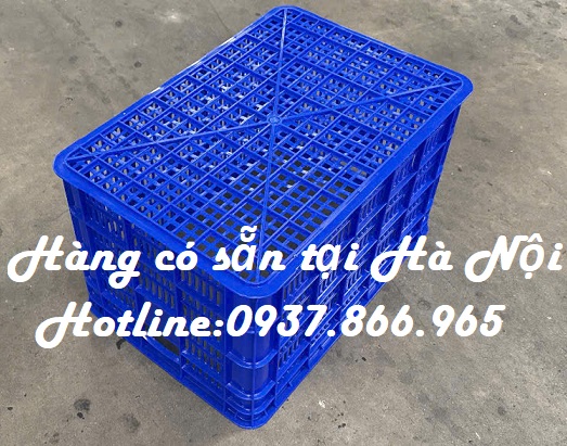 Sọt nhựa nguyên sinh cao 36, sọt cao 36, sọt nhựa dùng trong kho lạnh