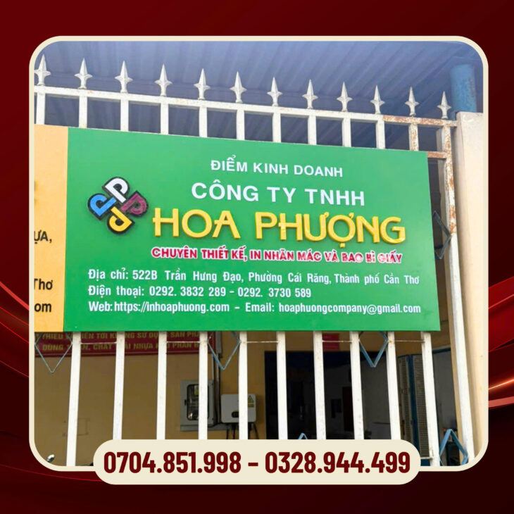 IN ẤN THI CÔNG QUẢNG CÁO TẠI CẦN THƠ
