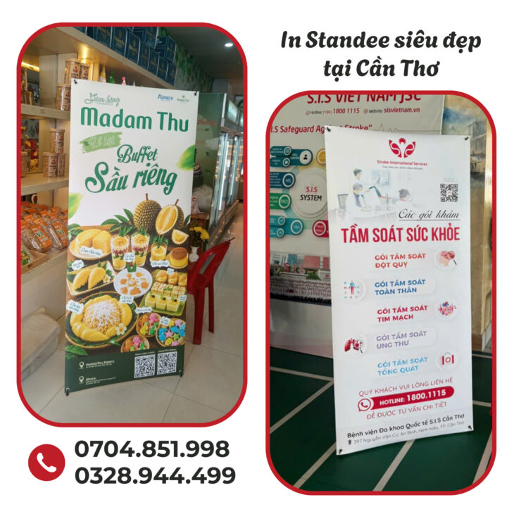 thiết kế in ấn standee tại cần thơ