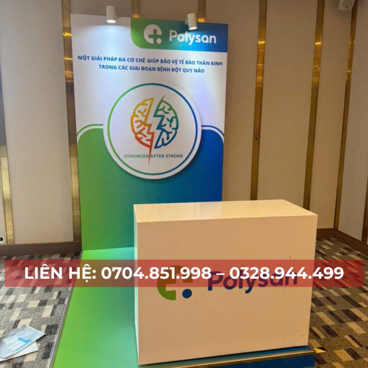 thiết kế in ấn thi công backdrop