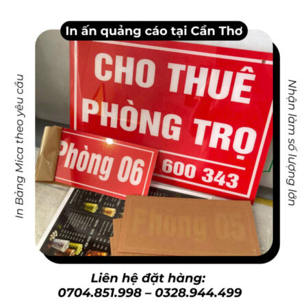 in bảng số nhà mica