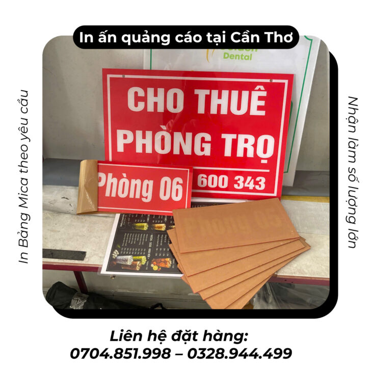 in bảng số nhà mica