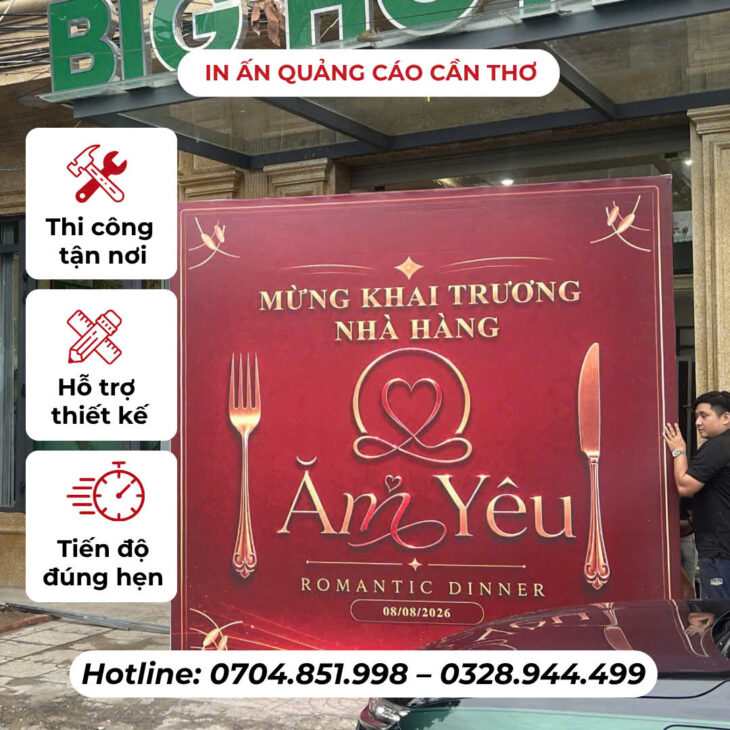 THIẾT KẾ IN ẤN THI CÔNG QUẢNG CÁO