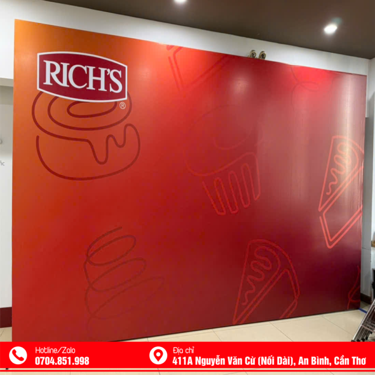 THI CÔNG BACKDROP TRỌN GÓI TẠI CẦN THƠ