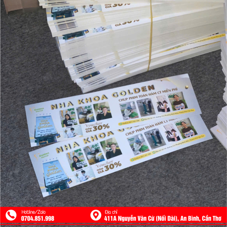 IN VOUCHER DANH THIẾP TẠI CẦN THƠ