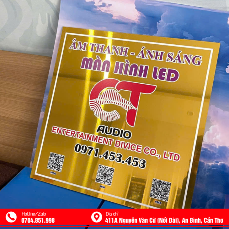 IN BẢNG SỐ NHÀ, ALU MICA