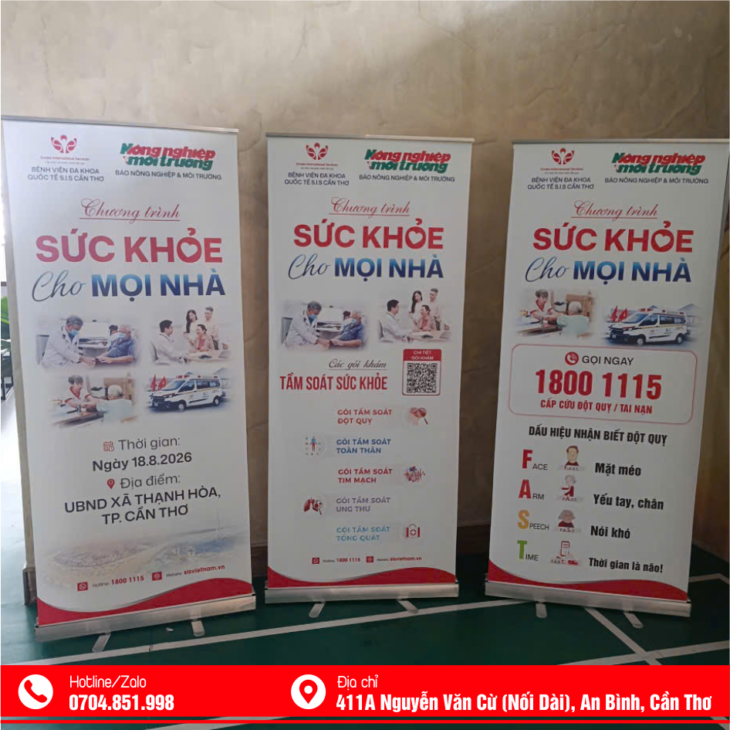 IN ẤN CUNG CẤP STANDEE TẠI CẦN THƠ