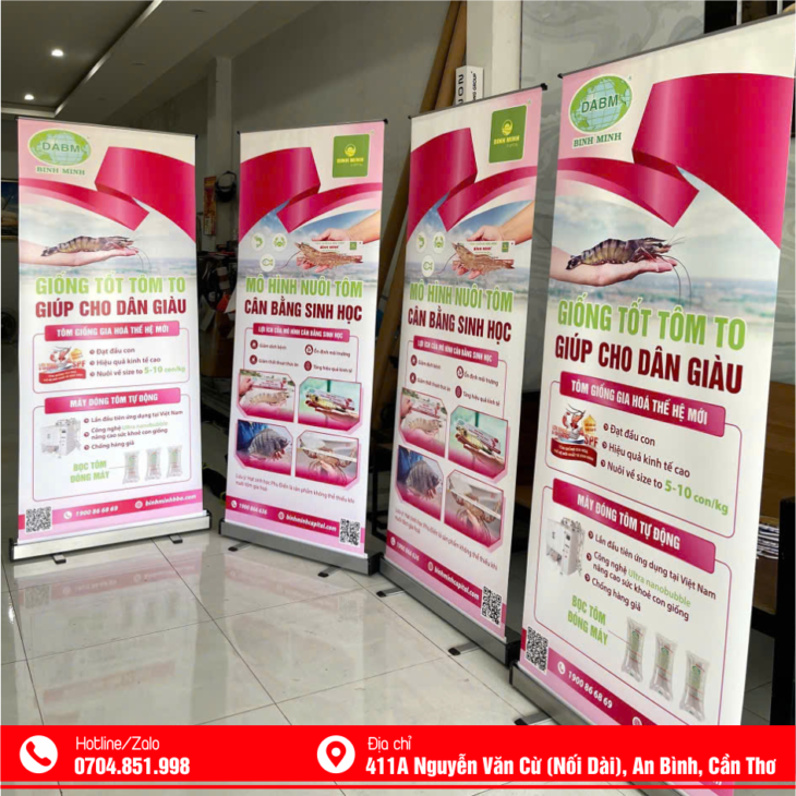IN ẤN CUNG CẤP STANDEE TẠI CẦN THƠ