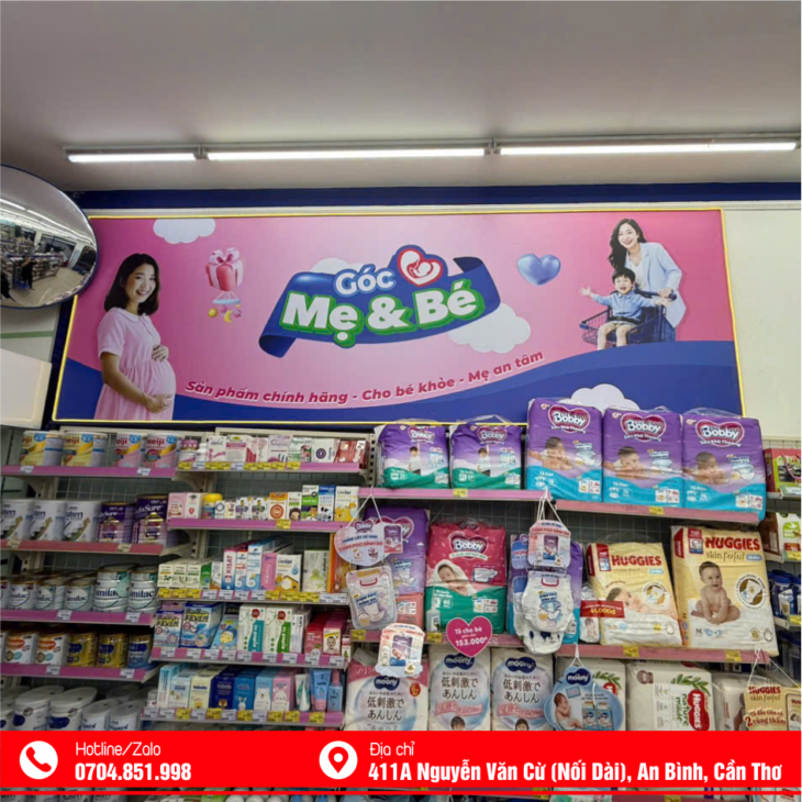 THI CÔNG POSM BACKDROP SỰ KIỆN CẦN THƠ