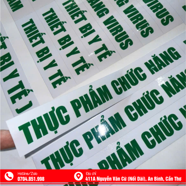 THIẾT KẾ IN ẤN TEM NHÃN TẠI CẦN THƠ