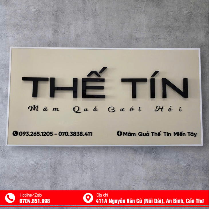 THI CÔNG BẢNG HIỆU CHỮ MICA, ALU, ĐÈN LED