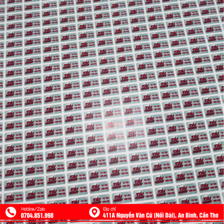 THIẾT KẾ IN ẤN TEM NHÃN TẠI CẦN THƠ