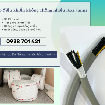 Cáp điều khiển không chống nhiễu 16×1.5mm² Quảng Bình, Quảng Ngãi, Quảng Nam Cáp điều khiển không chống nhiễu 16×1.5mm² Quảng Bình, Quảng Ngãi, Quảng Nam