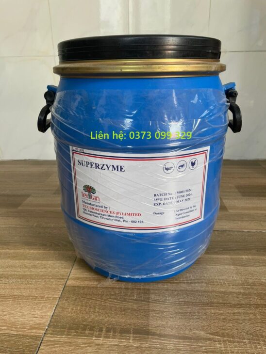 SUPERZYME – ENZYME TIÊU HÓA, HỖ TRỢ GIẢM NHỚT BẠT