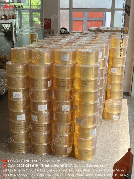 Rèm nhựa pvc giải pháp ngăn lạnh ngăn bụi ngăn gió giữ nhiệt