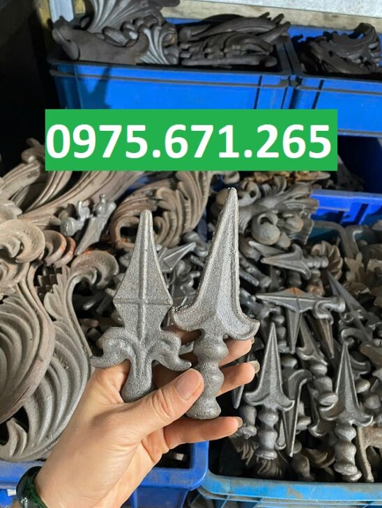 Mũi mác gang cho cổng biệt thự