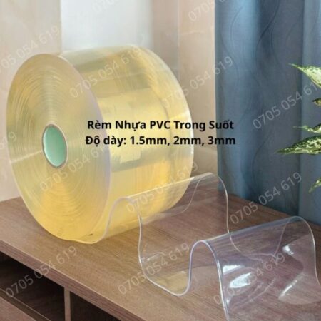 Rèm nhựa pvc giải pháp ngăn lạnh ngăn bụi ngăn gió giữ nhiệt