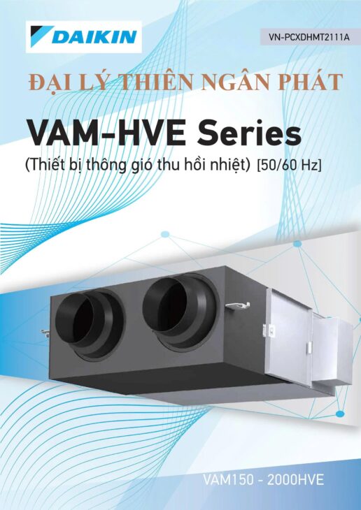 THIẾT BỊ THÔNG GIÓ THU HỒI NHIỆT DAIKIN VAM500HVE﻿