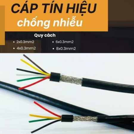 Cáp tín hiệu chống nhiễu 2×0.3/4×0.3/6×0.3/8×0.3 Altek Kabel