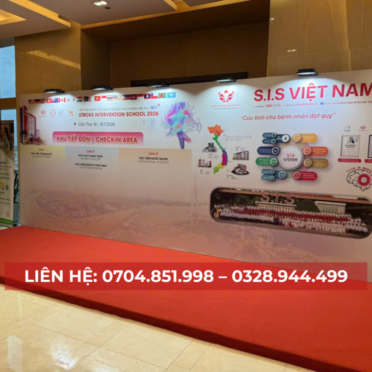 THI CÔNG BACKDROP BOOTH TẠI CẦN THƠ