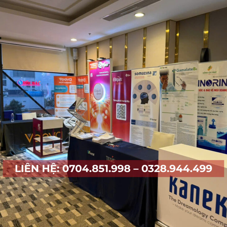 THI CÔNG BACKDROP BOOTH TẠI CẦN THƠ