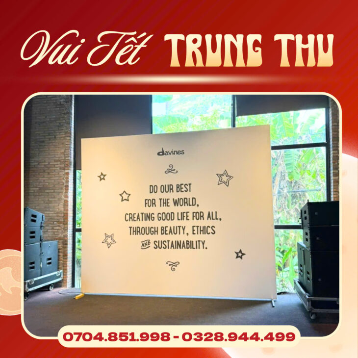 THI CÔNG BACKROP CẦN THƠ