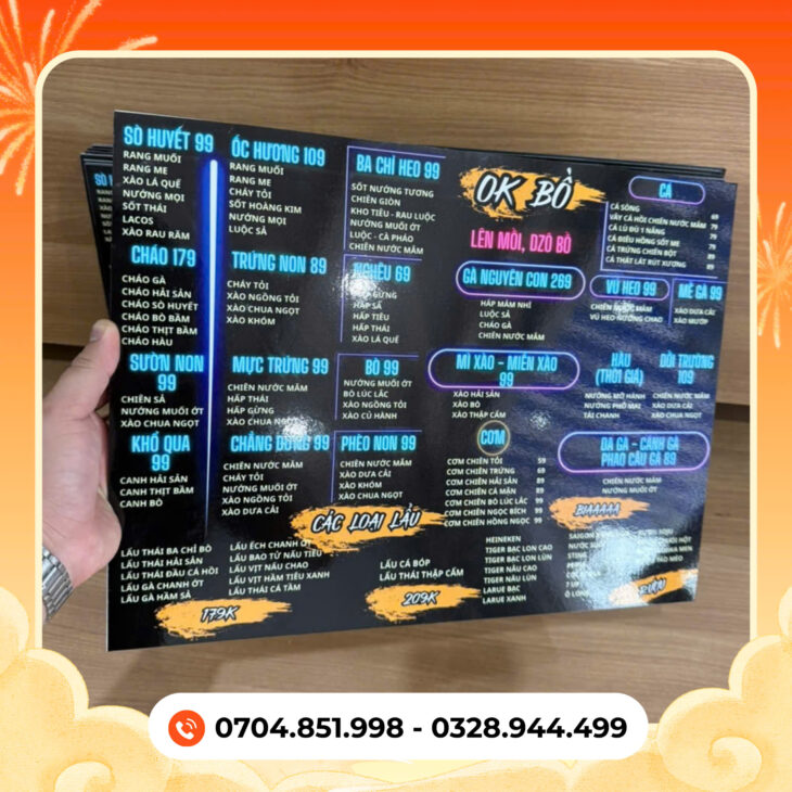 thiết kế in ấn thi công giá tốt tại cần thơ