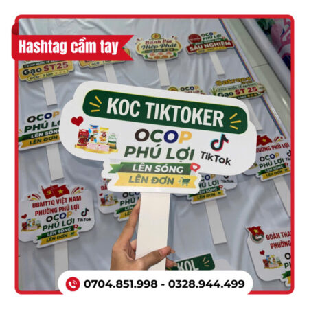 IN HASHTAG TẠI CẦN THƠ
