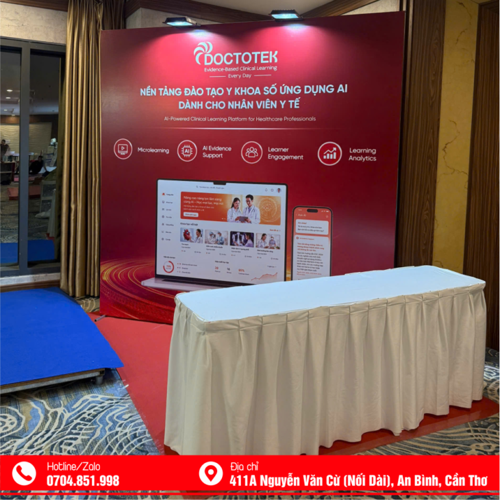 THI CÔNG BOOTH BACKDROP TẠI CẦN THƠ