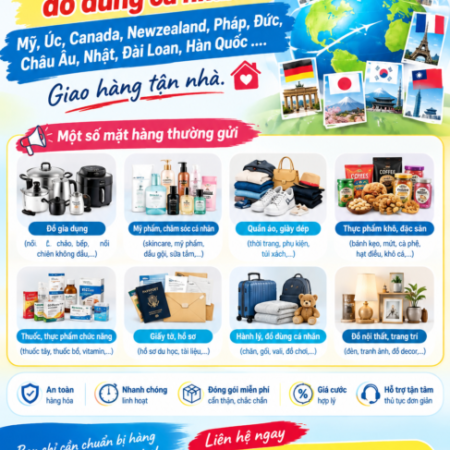 Gửi đồ gia dụng, cá nhân đi Mỹ, Úc, Canada, Newzealand Gửi đồ gia dụng, cá nhân đi Mỹ, Úc, Canada, Newzealand