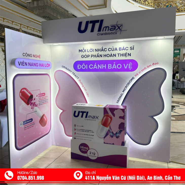 THI CÔNG BOOTH BACKDROP TẠI CẦN THƠ