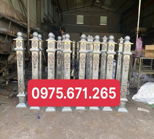 Trụ lan can sắt cho cầu thang và ban công
