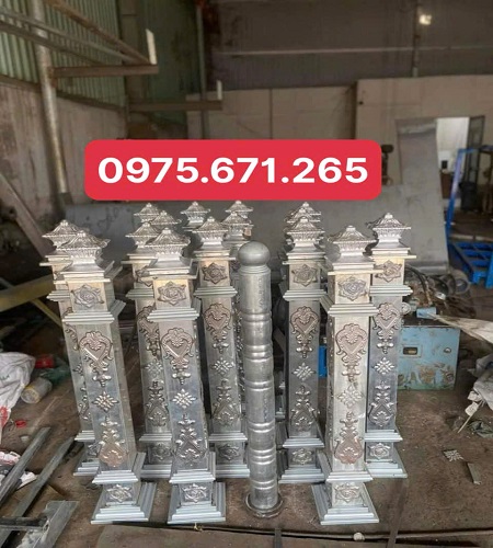 Trụ lan can sắt cho cầu thang và ban công