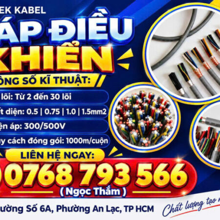 CẦN BÁN Cáp Điều Khiển ALTEK KABEL Chính Hãng – Đa Dạng Số Lõi, Tiết Diện