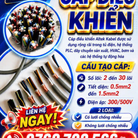 CẦN BÁN Cáp Điều Khiển ALTEK KABEL – Vật Liệu Cao Cấp Bền Bỉ CẦN BÁN Cáp Điều Khiển ALTEK KABEL – Vật Liệu Cao Cấp Bền Bỉ