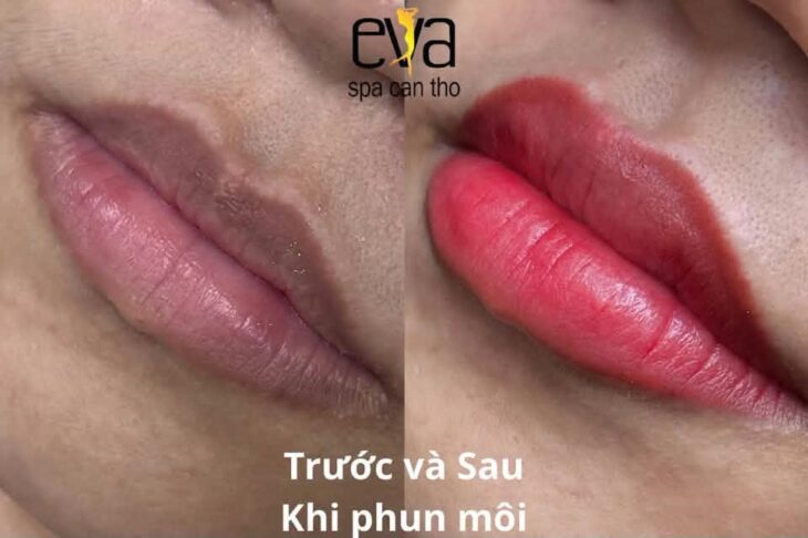 Phun Môi Bao Lâu Thì Phai? Và Khi Nào Nên Phun Lại Để Màu Luôn Đẹp? Eva Spa Cần Thơ