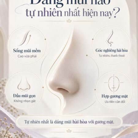 Dáng Mũi Nào Tự Nhiên Nhất Hiện Nay?