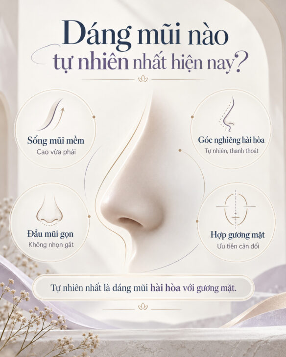 Dáng Mũi Nào Tự Nhiên Nhất Hiện Nay?