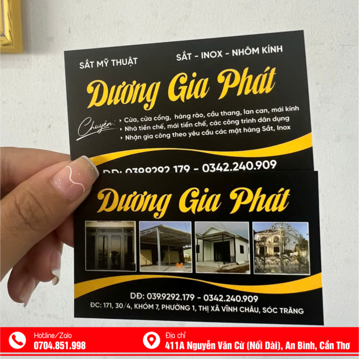 IN DANH THIẾP CẦN THƠ VÀ TOÀN QUỐC