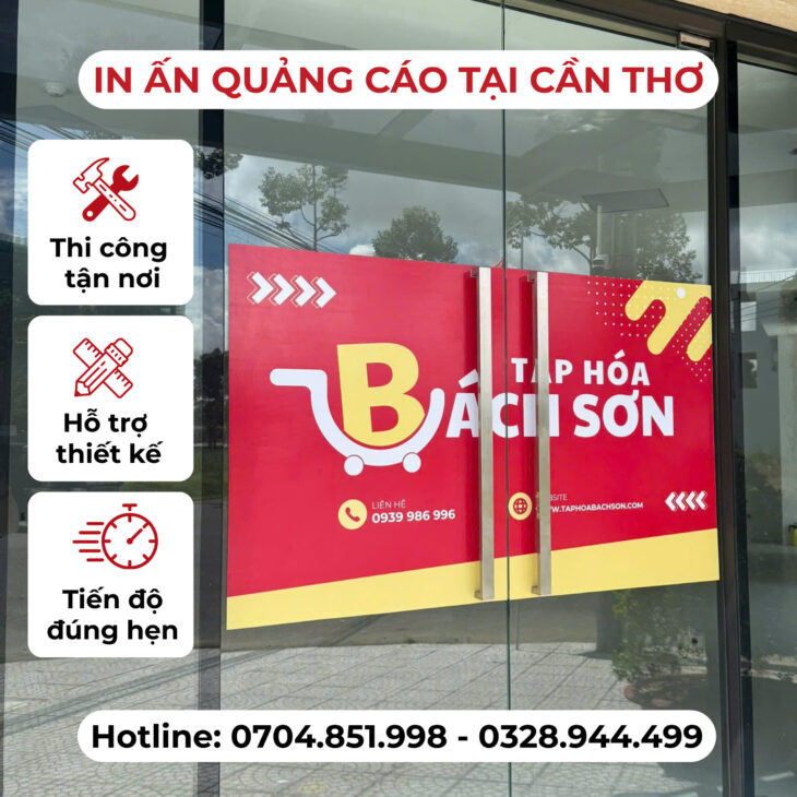 thiết kế in ấn thi công giá tốt tại cần thơ