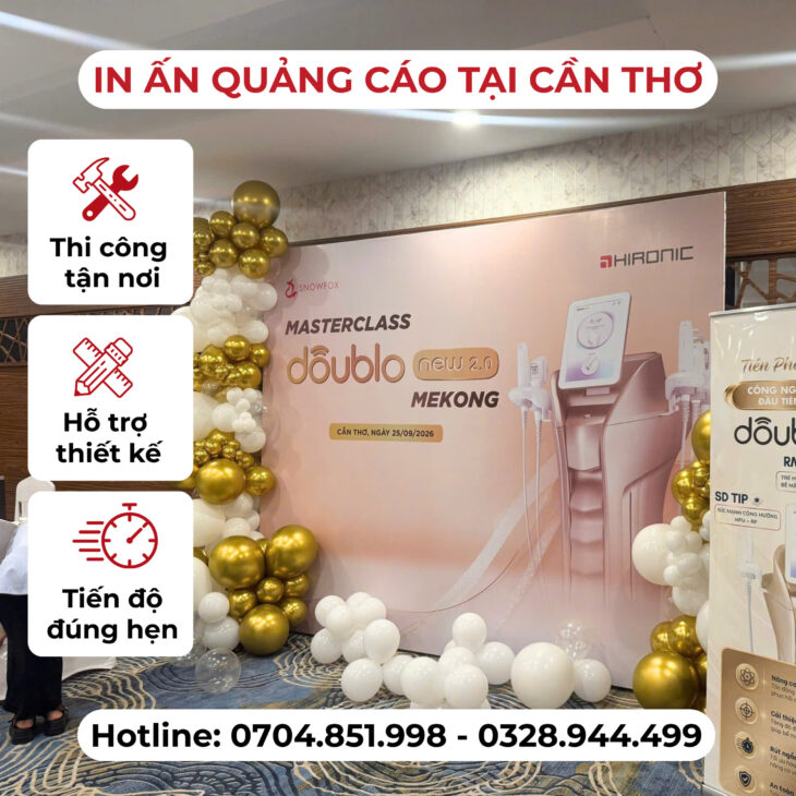 thiết kế in ấn thi công giá tốt tại cần thơ
