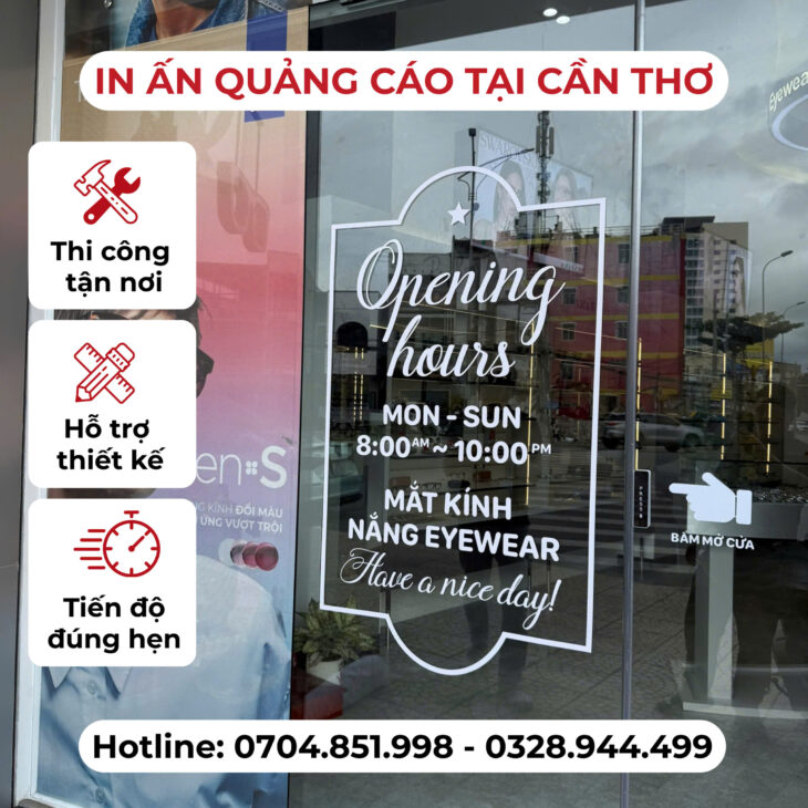 thiết kế in ấn thi công giá tốt tại cần thơ