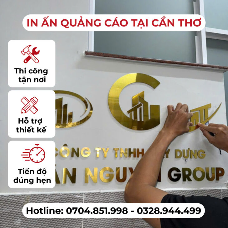 thiết kế in ấn thi công giá tốt tại cần thơ